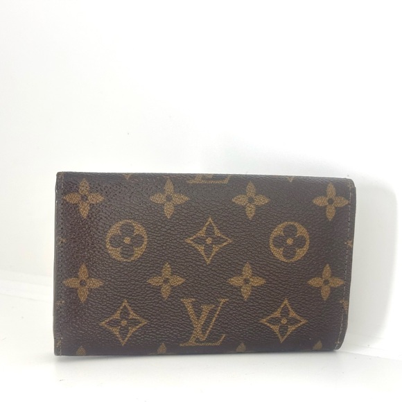 Good condition authentic Louis Vuitton Monogram zip around Tresor Wallet MI0924 - Picture 4 of 16